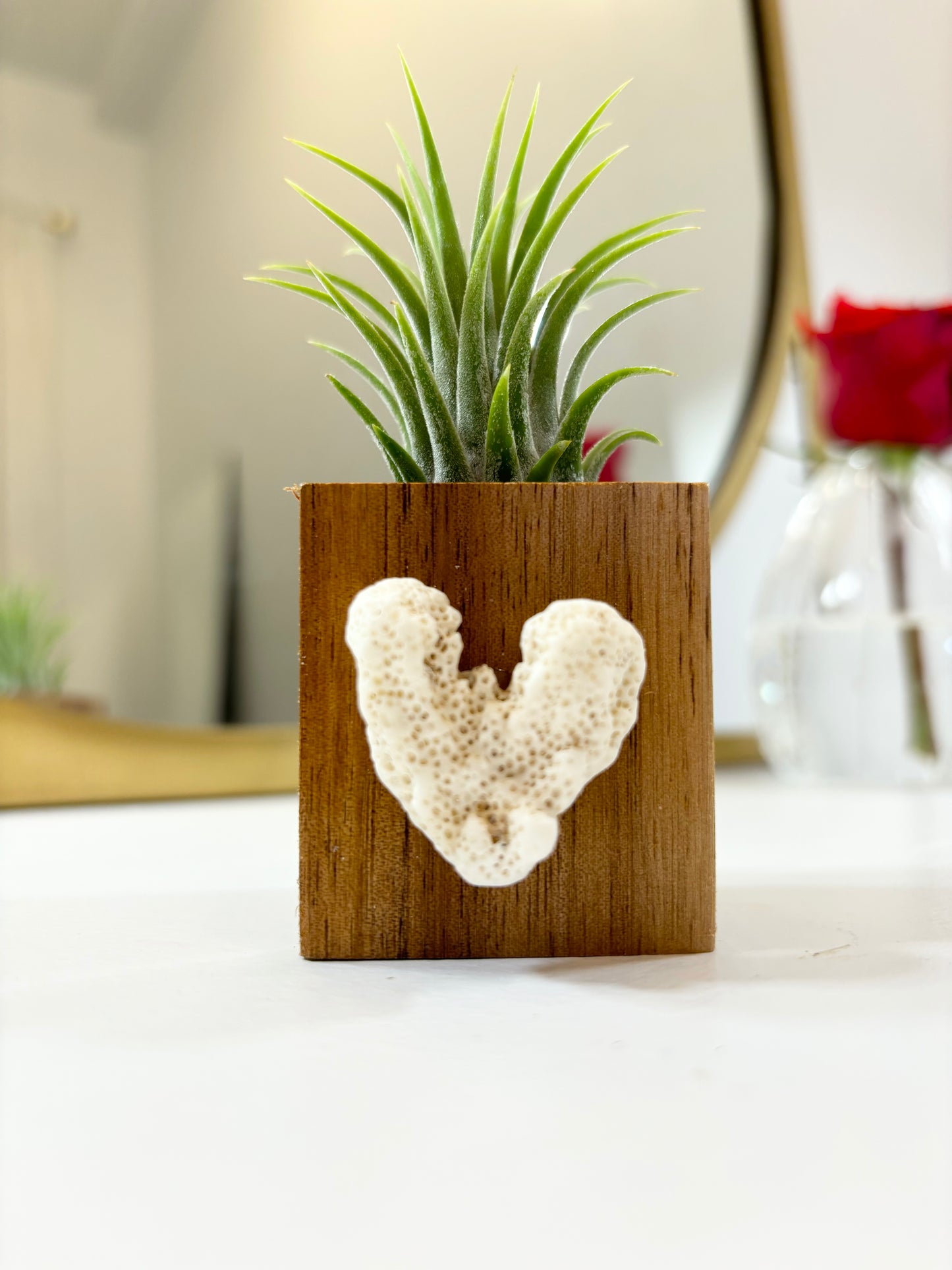 Wood Block Holder