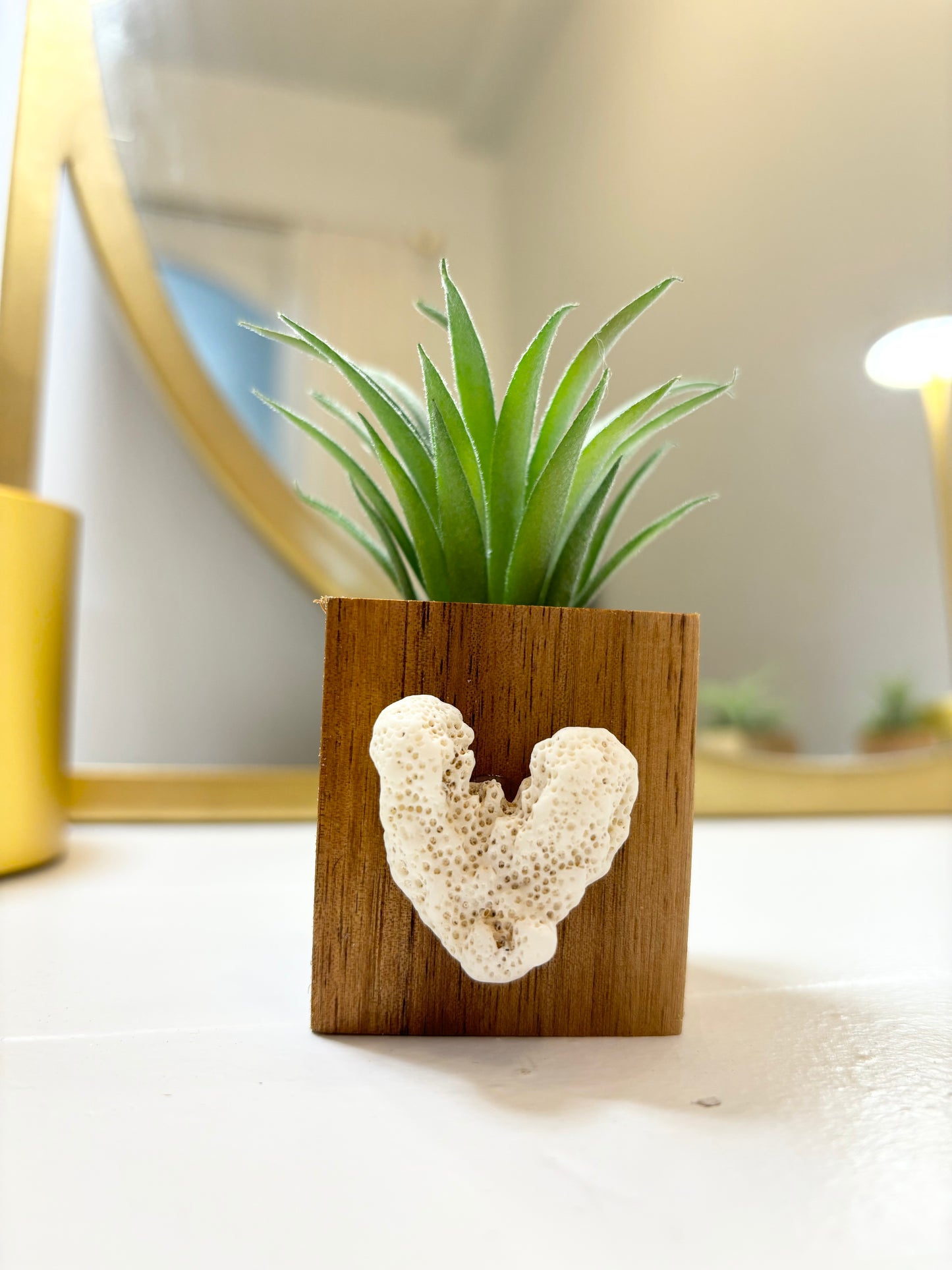 Wood Block Holder