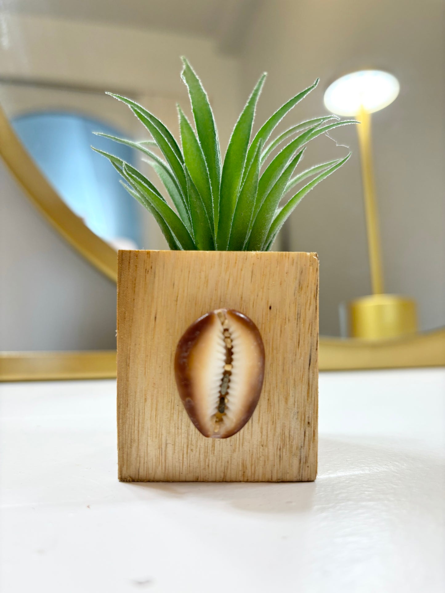Wood Block Holder