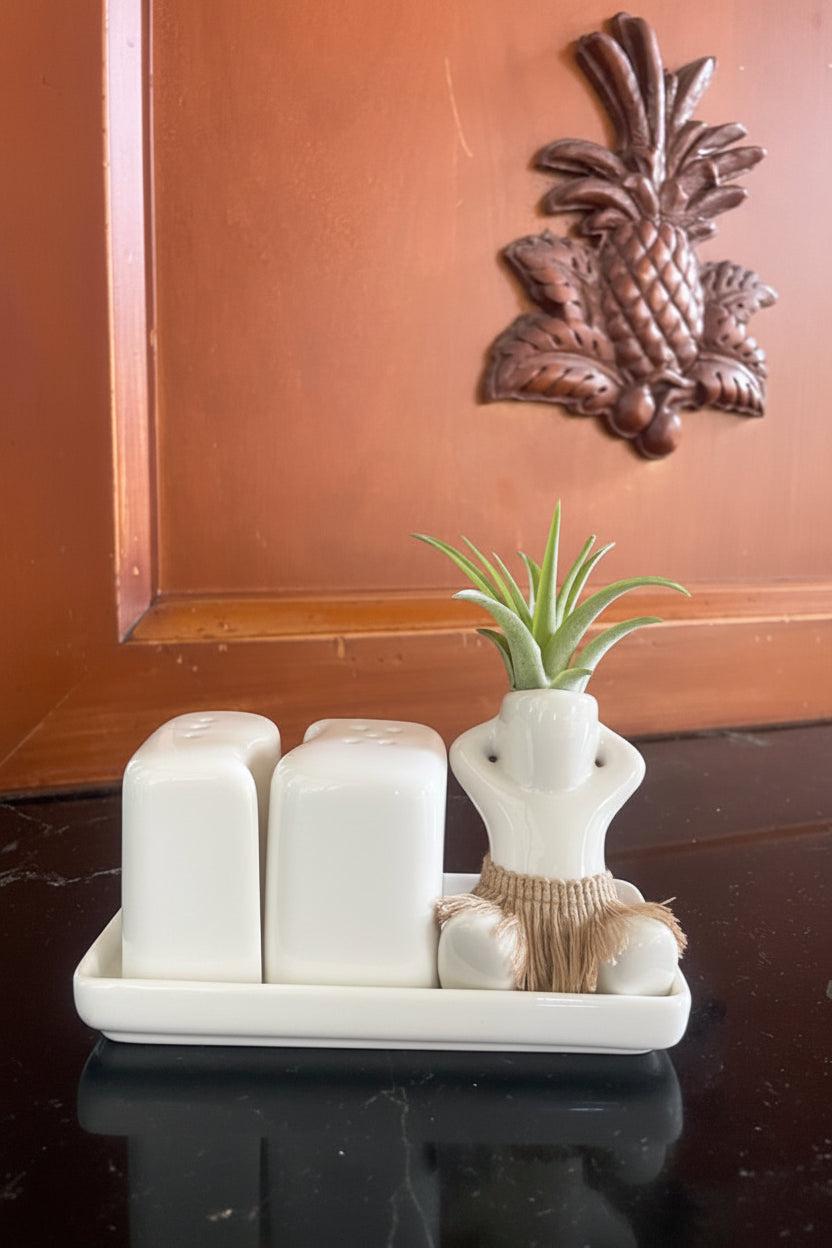 Salt + Pepper Shaker Set - Laid Back